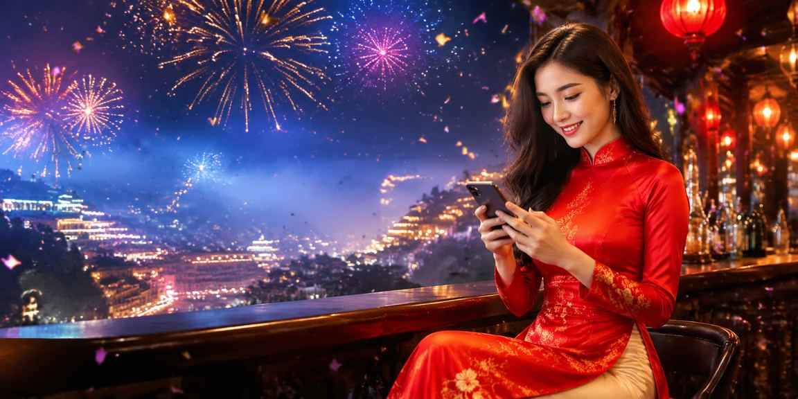 Trải nghiệm casino di động taixiu tại vùng núi Sapa với trang phục áo dài truyền thống